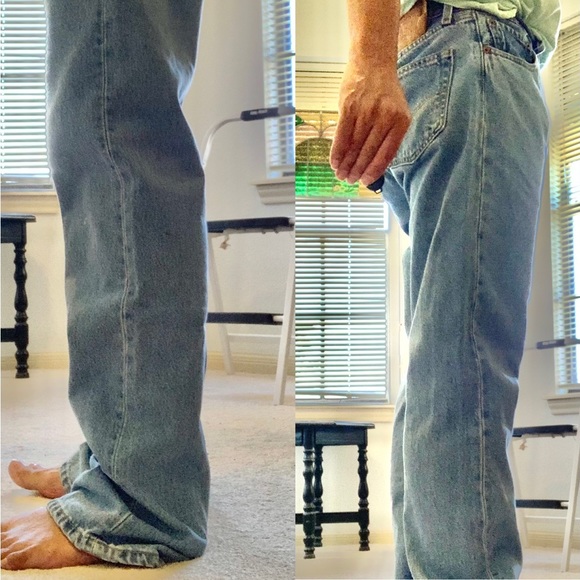 MENS VINTAGE 501 LEVIS FADED BLUE DECEMBER 1998 0134 33 X 33 SUMMER SCHOOL - Picture 5 of 16